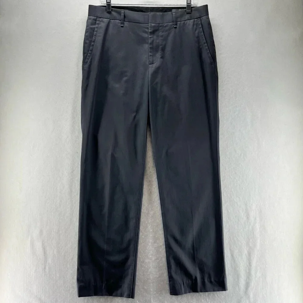 Bonobos Pants Mens Sz 32 Chino Straight Fit Stretch Twill Cotton Gray